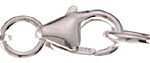 925 Sterling Silver Snake 030s Chain - Image 2