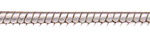 925 Sterling Silver Snake 040 Chain