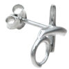 wholesale sterling silver xo earrings - Image 2