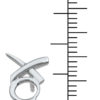 wholesale sterling silver xo earrings - Image 3