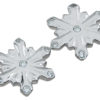 wholesale sterling silver snow flake earrings