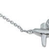 wholesale sterling silver xo hugs and kisses necklace - Image 2