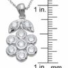 wholesale sterling silver flower pendant - Image 4