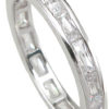 925 Sterling Silver Eternity Wedding Band - Image 2