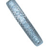 1.25ct princess 925 silver Sterling Couture wedding band - Image 2