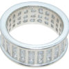 drop ship 925 sterling silver wedding band - Image 4